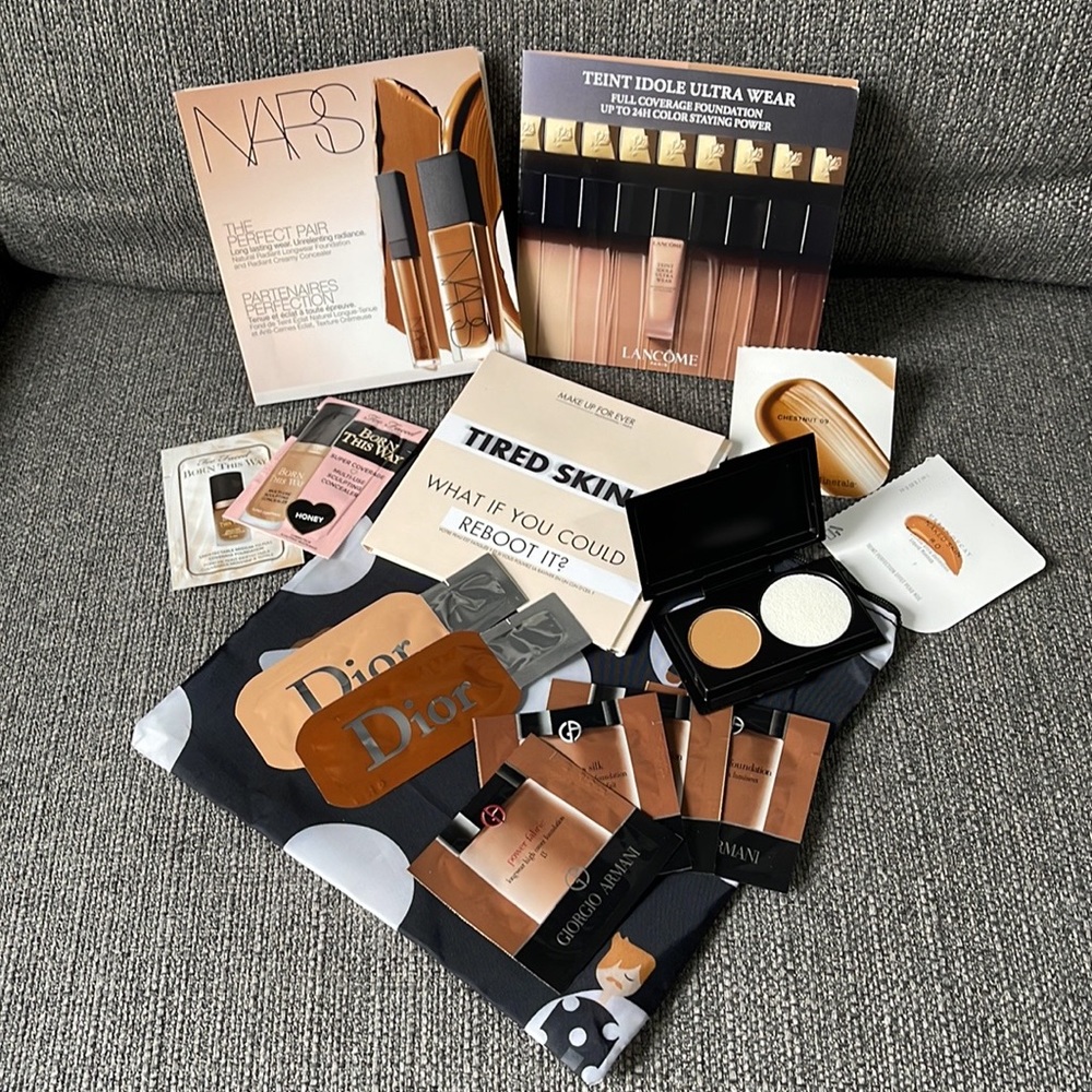 New ✨ Mixed Dark Tone Foundation - Sephora Sampler Bag